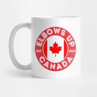 Elbows-Up Mug